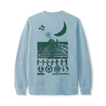 Butter Goods Sweat Natural Wonders Crew Ice